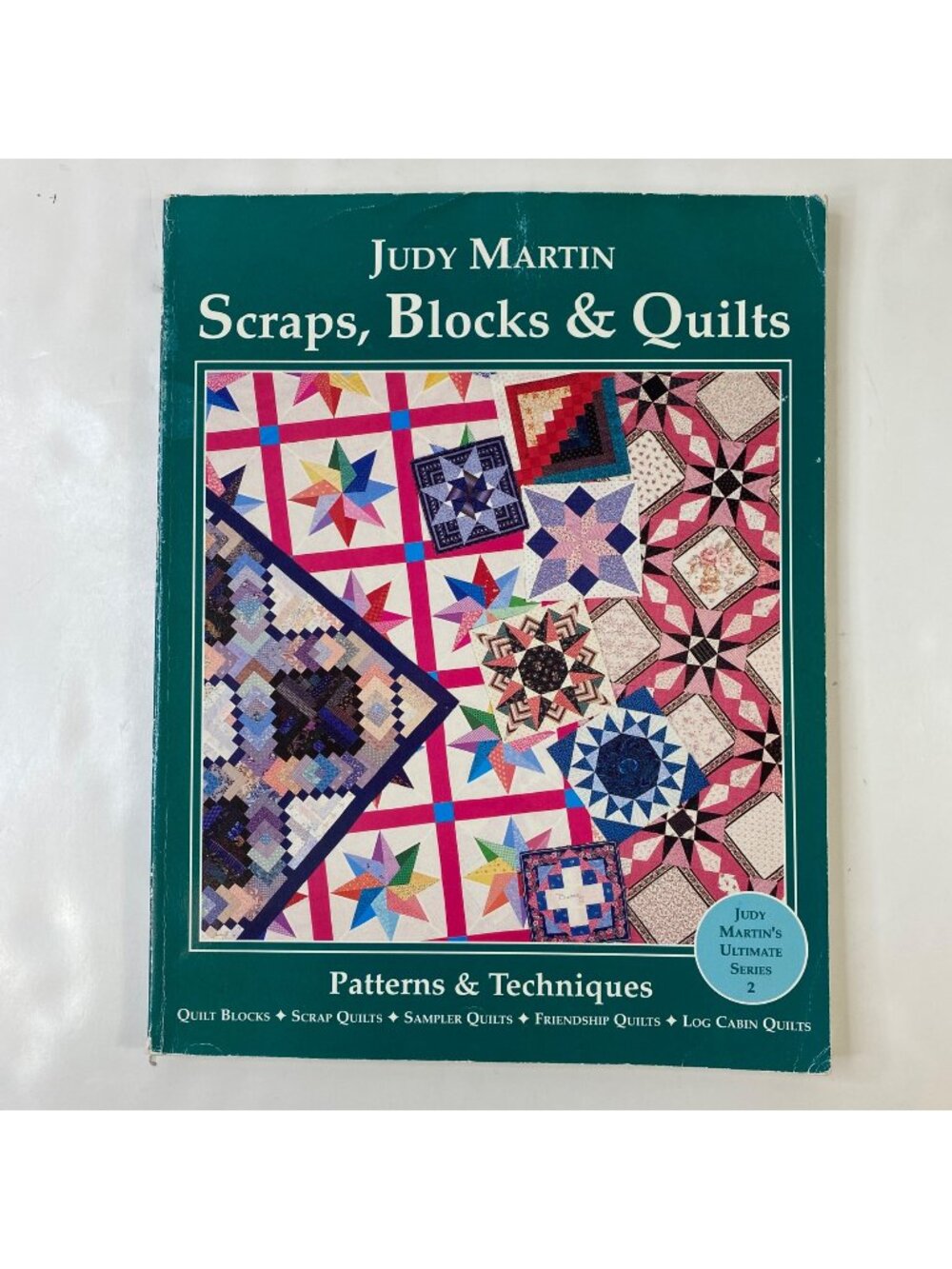 Judy Martin Scraps Blocks & Quilts Book Patterns & Techniques